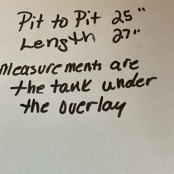 Onyx Coral Tank W/Crochet Lace batwing Poncho Style Overlay Pearl Feature Top 3X - Picture 7 of 7